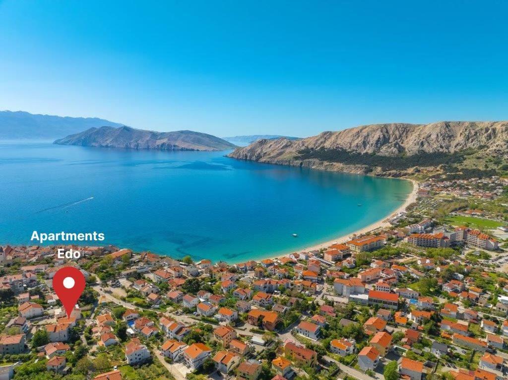 Apartments Edo With Terrace Baška Екстериор снимка